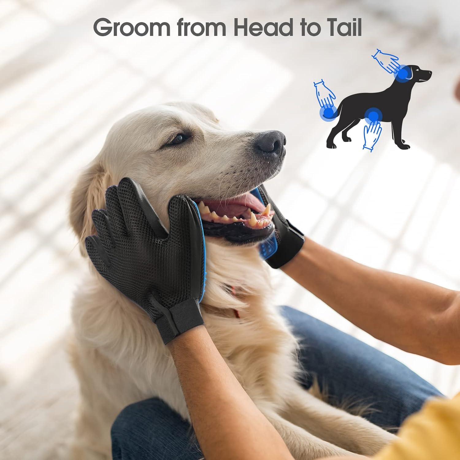 Calming Grooming Gloves