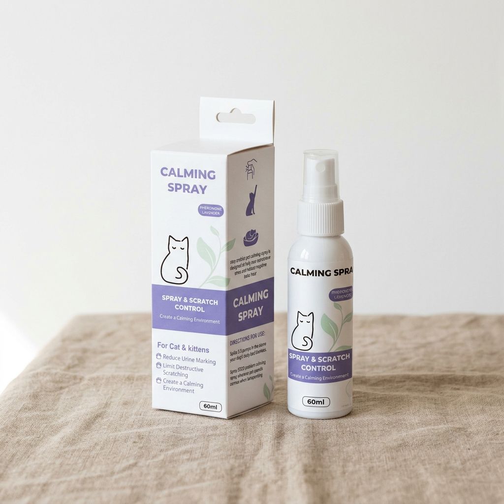 Organic Oil Formula Anxiety Relief Pet Calm Spray