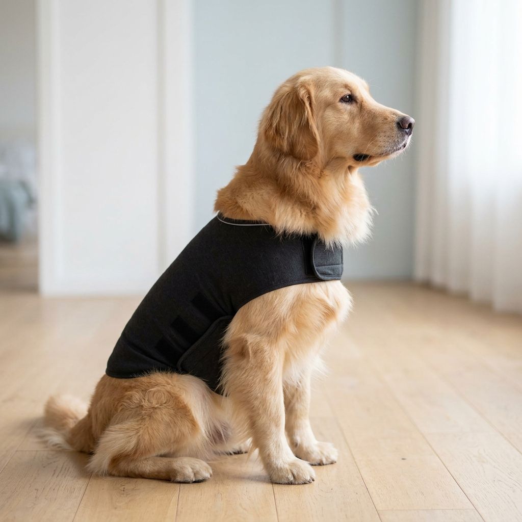 Pet dog anxiety comfort clothing